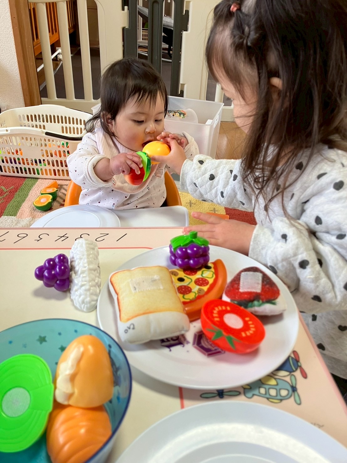 触れ合うって楽しいね