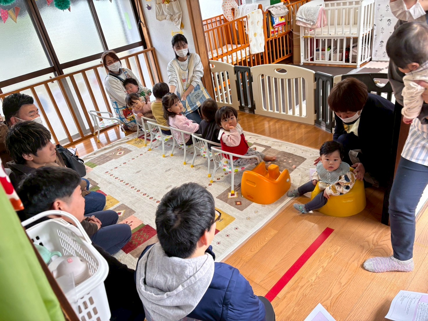 交通安全教室&保育参観